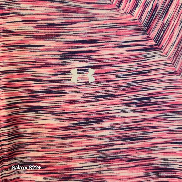 Under Armour Womens 1/2 Zip Pullover XL Semi-Fitted Pink Multicolor AllSeasonGea - Picture 3 of 10